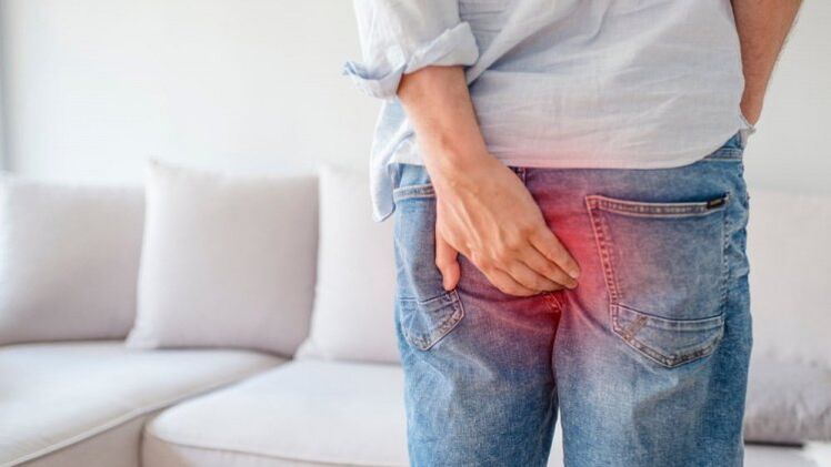 Pain for hemorrhoids